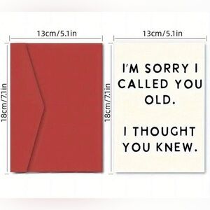 Funny Greeting Cards Pick One or 5/25$